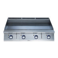 Electrolux Frytop 1200 Installation And Operating Manual
