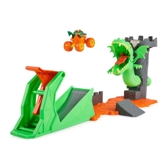 Spin Master MONSTER JAM DUELING DRAGON PLAYSET Instructions