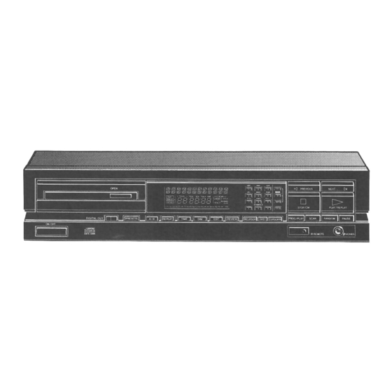 Philips CD 630 Manual