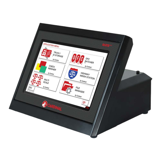 Cardinal 825 Gen2 Installation And Technical Manual
