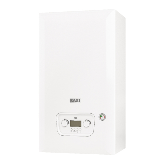 Baxi 400 Combi 2.1 Installation And Service Manual