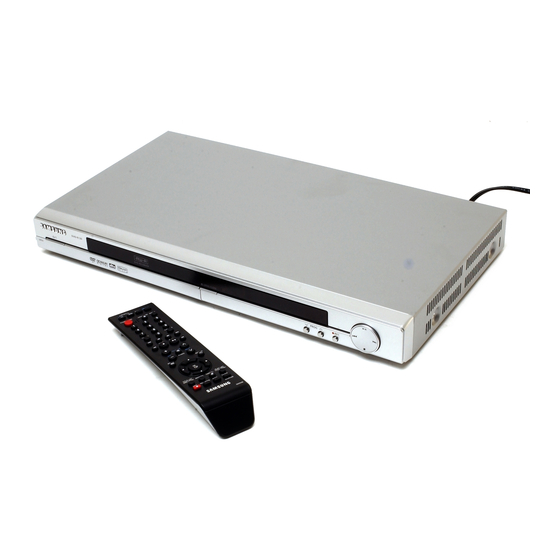 Samsung DVD-R131 Service Manual