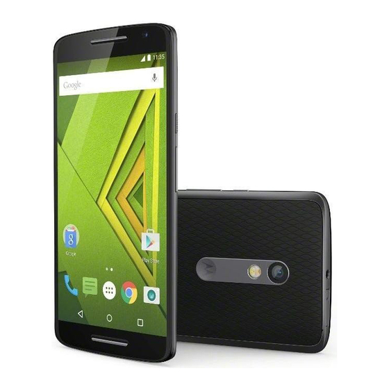 Motorola moto x Play User Manual