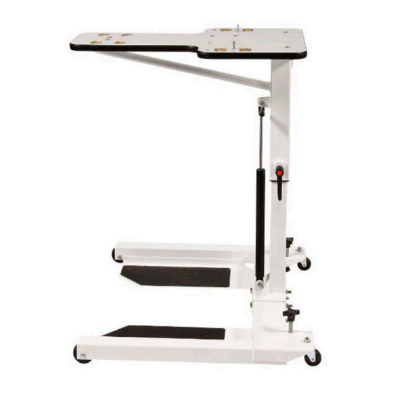 HCI Fitness UBE Rehab Table Owner's Manual