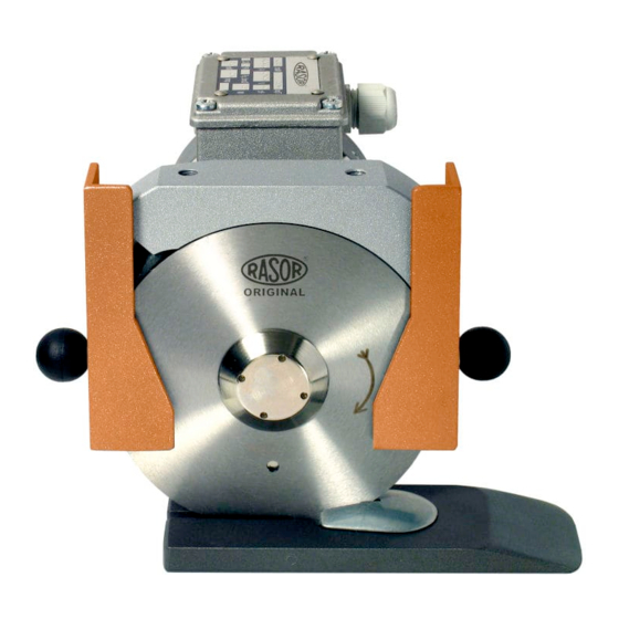 User Manuals: Rasor DD120LC Cutting Machine