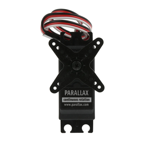 Parallax 900-00008 Manual