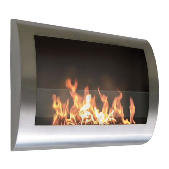 Anywhere Fireplace Chelsea Stainless Steel Installation Instructions Manual