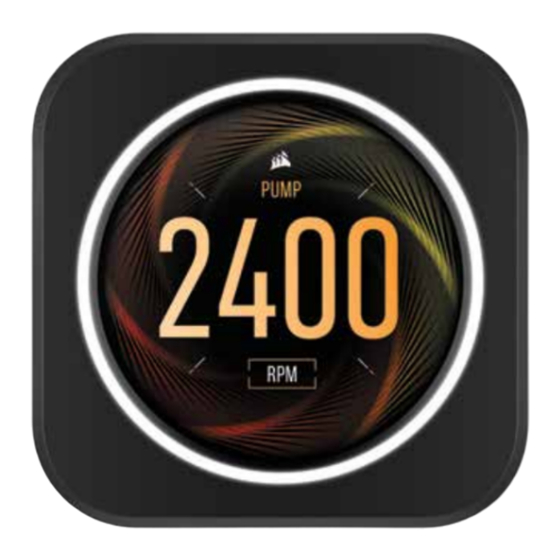 Corsair ELITE LCD UPGRADE KIT Manual