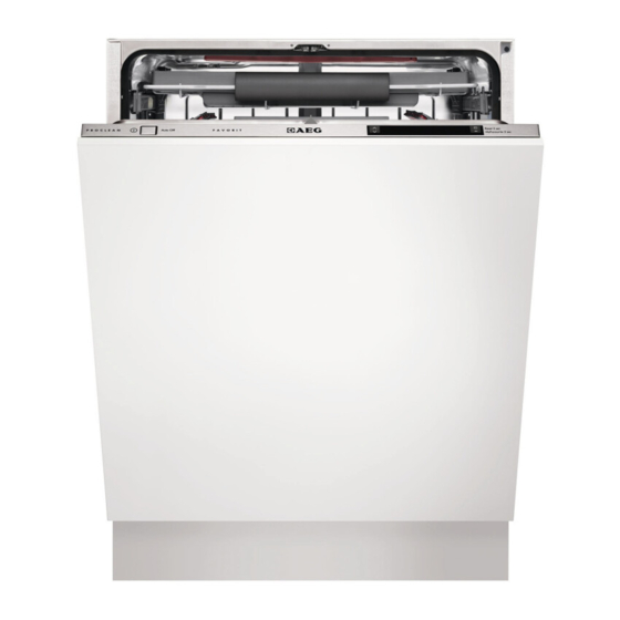AEG F99735VI1P Dishwasher Manuals