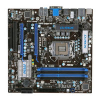 MSI H55M-ED55 Series Manual