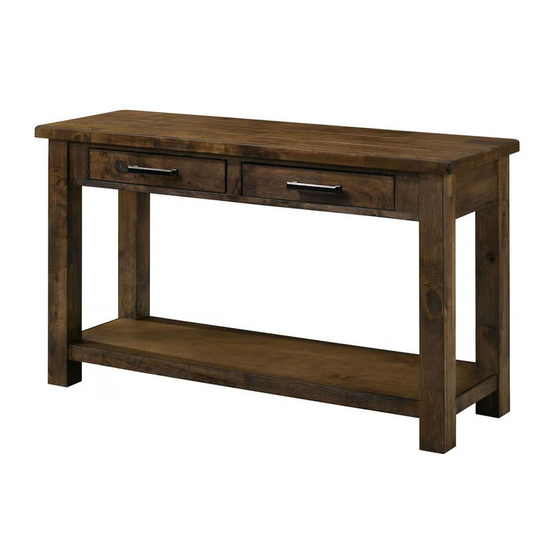 Furniture of America CM4910S Assembly Instructions