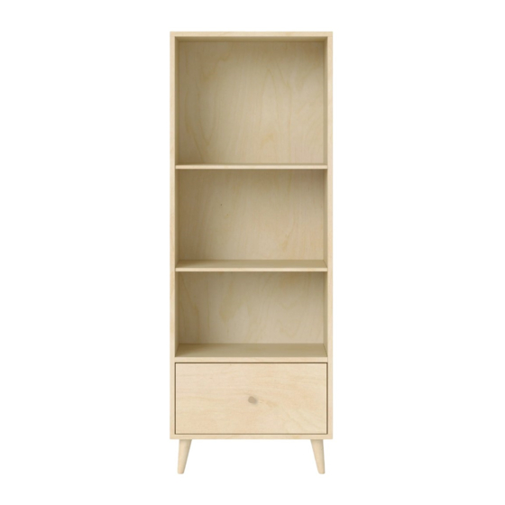 studioduc knox tall bookcase Assembly Instructions Manual