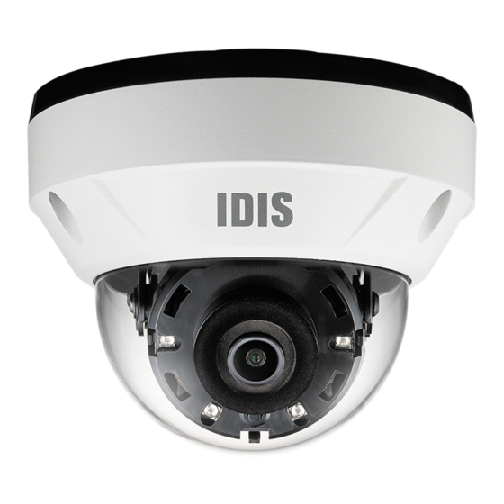 Idis DC-T6223HRL Operation Manual