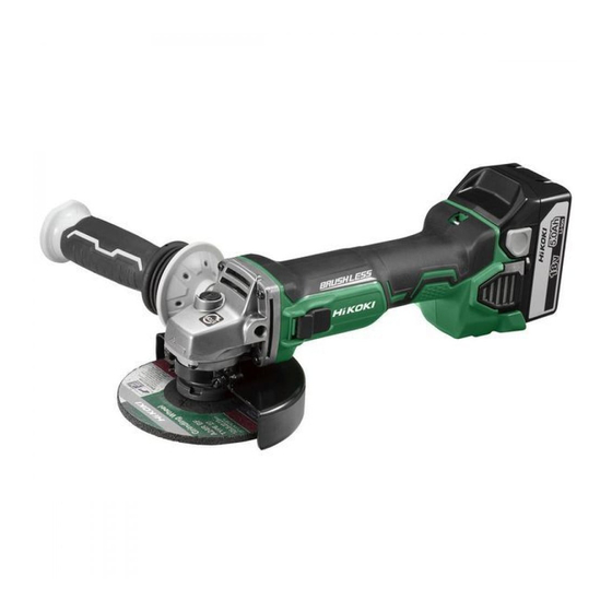 HIKOKI G 18DBBL Handling Instructions Manual