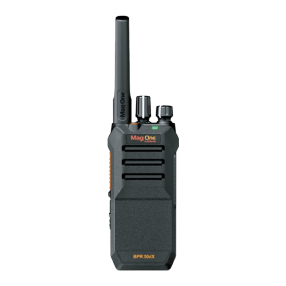Motorola solutions Mag One BPR 50dX User Manual