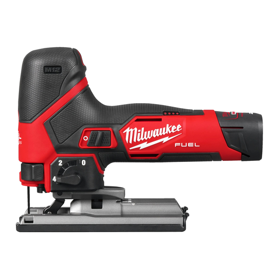 Milwaukee M12 FJS-422X Original Instructions Manual