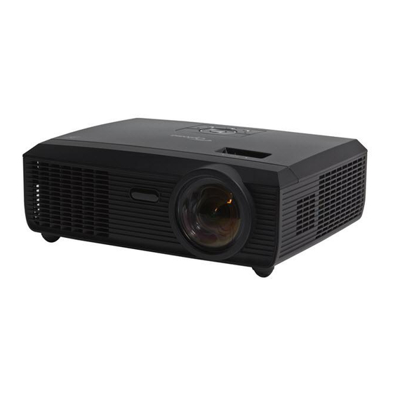 Optoma TW610 User Manual