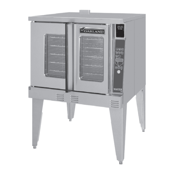 Garland Convection Microwave Oven Installation And Operation Instructions Manual