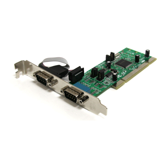 StarTech.com PCI2S4851050 Manuals