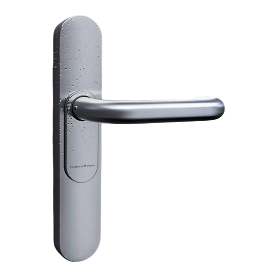 Simons Voss Technologies SmartHandle 3062
Snap-In Instructions