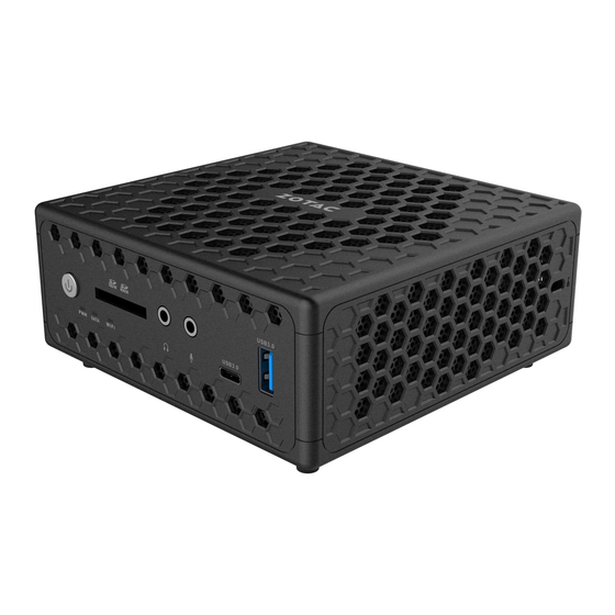 Zotac ZBOX CI331 NANO User Manual