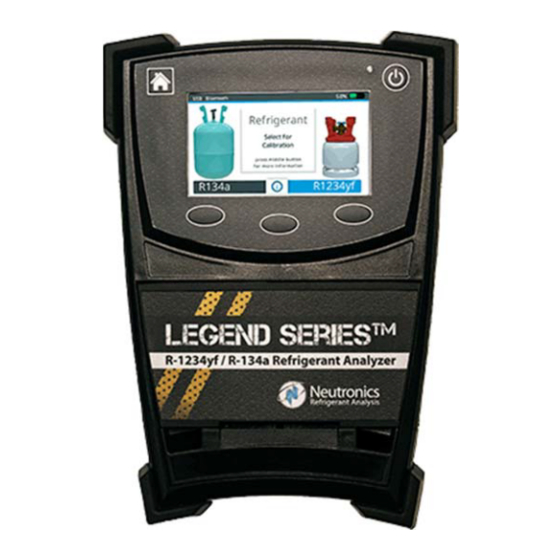 MSA Legend Series Operating Manual