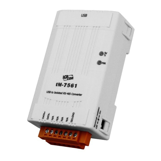 ICP DAS USA tM-AD5C Quick Start Manual