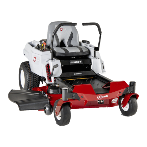 Exmark QUEST S Series Operator's Manual