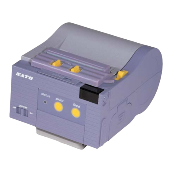 SATO MB200 Quick Manual