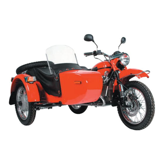 URAL Motorcycles Gear Up Patrol Tourist 2009 Owner's Manual
