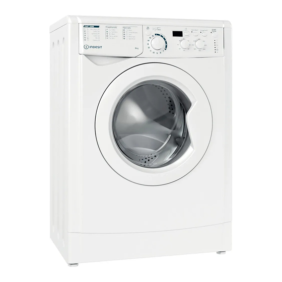 Indesit EWSD 61251 Instructions For Use Manual