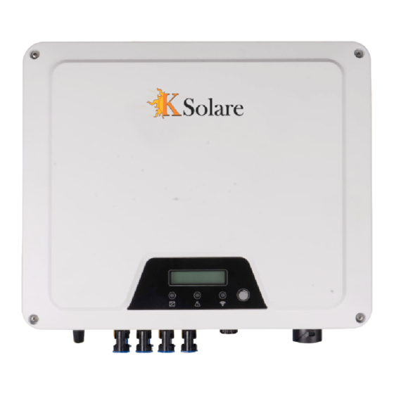 KSolare 5G PRO KSY-15KW User Manual