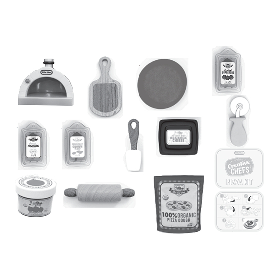 Little Tikes Creative Chefs Pizza Kit Instruction Manual