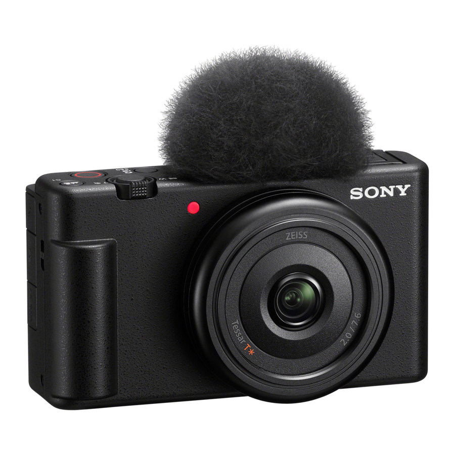 Sony ZV-1F Manual