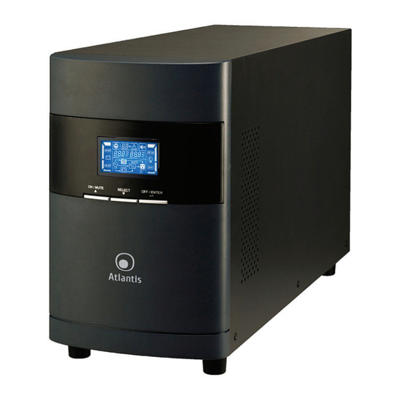 Atlantis LinePower 1151 Manual