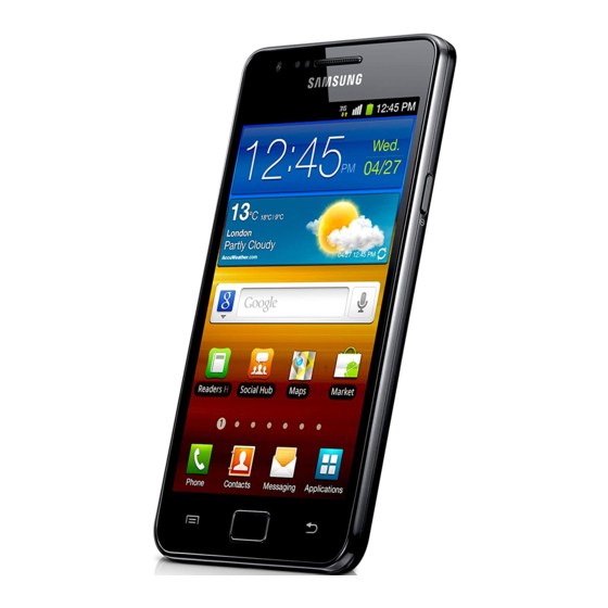 Сервисная инструкция Samsung GT-I9100 GALAXY S II