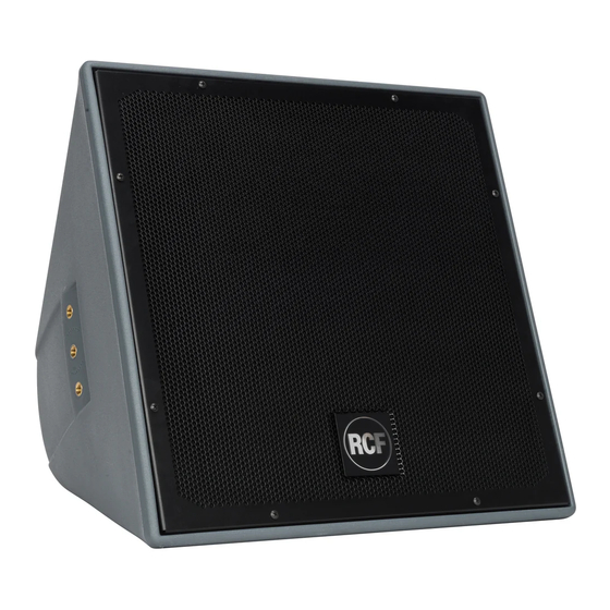 RCF P 8015-S Owner's Manual