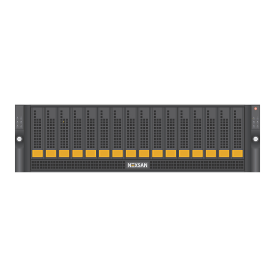 Nexsan US316 Quick Start Manual