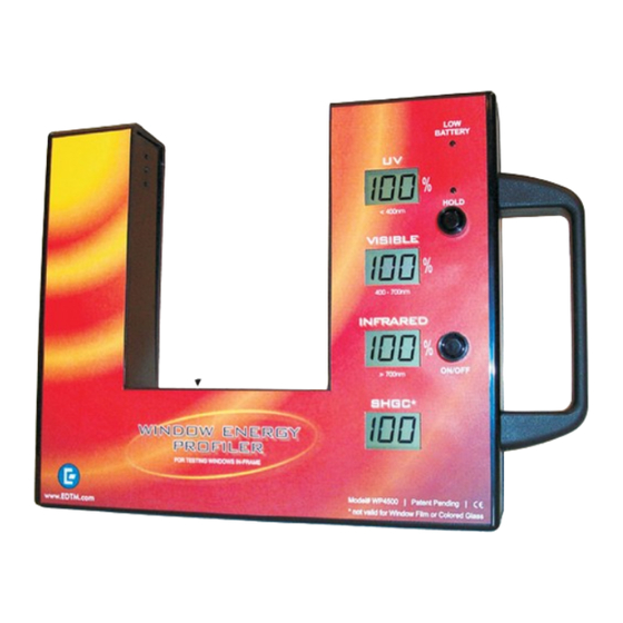 EDTM WP4500 Manual