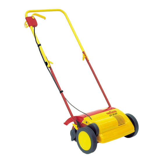 Wolf Garten UV 28 EV Instruction Manual