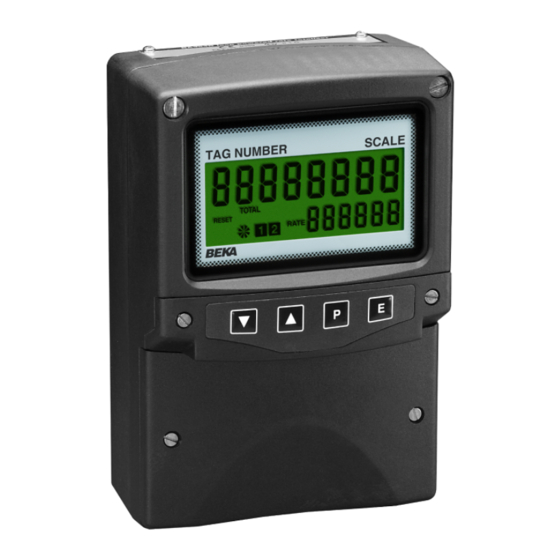 BEKA BA364G Manual