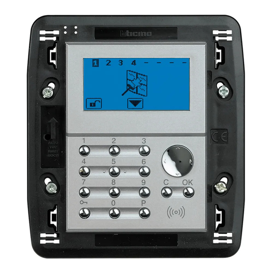 Bticino HC4608 Quick Start Manual