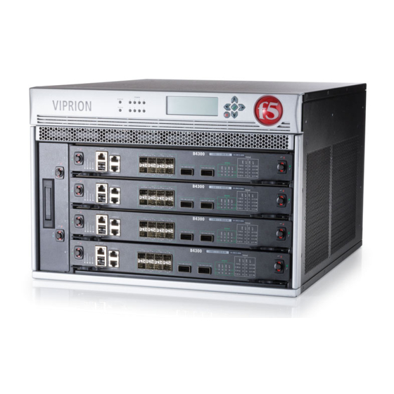 F5 VIPRION Manual
