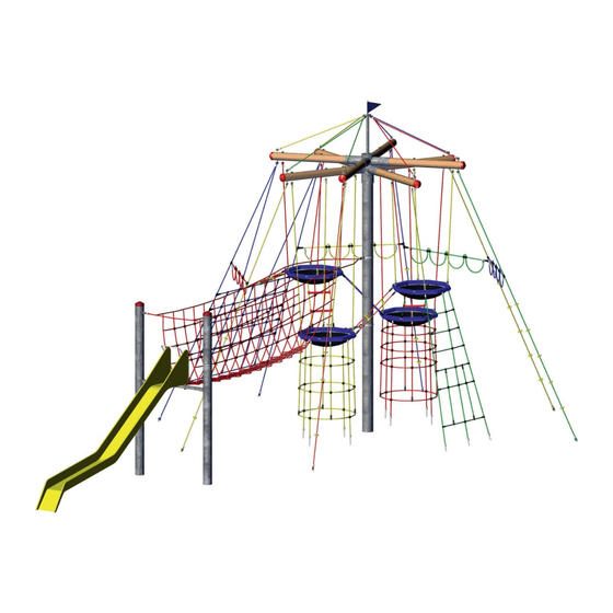 Huck Bird's nest tree with bridge and slide Manuals