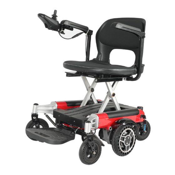 Comfy Go Mobility MAJESTIC PARROT Operating Manual
