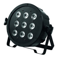 EuroLite LED SLS-9 QCL 9x10W RGBW Floor Spot User Manual