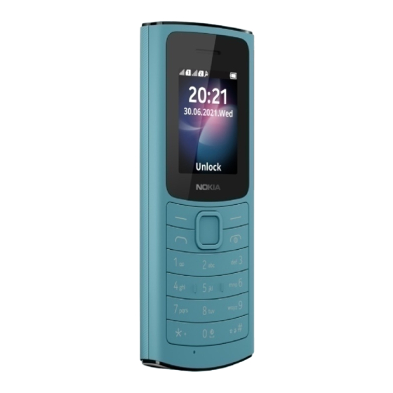 Nokia 105 4G 2021 Manual
