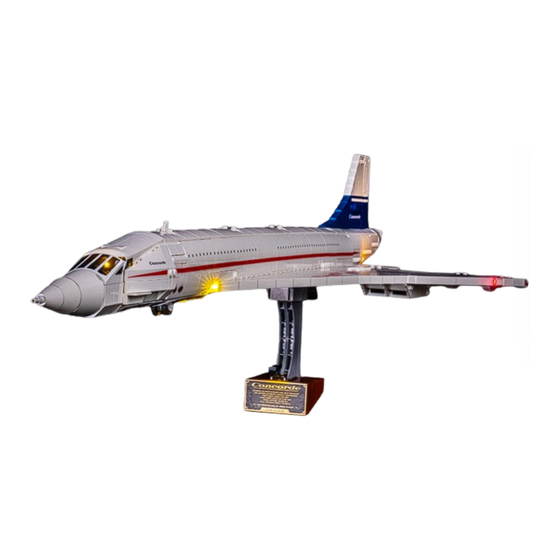 LIGHT MY BRICKS LEGO CONCORDE Installation Manual