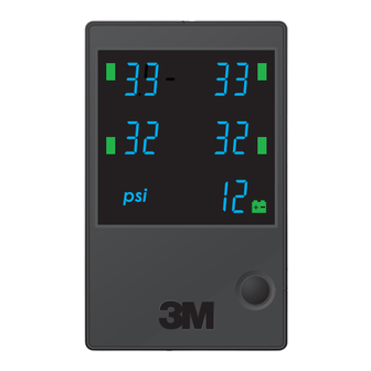 3M Wireless Tire Pressure Monitoring System Manuals