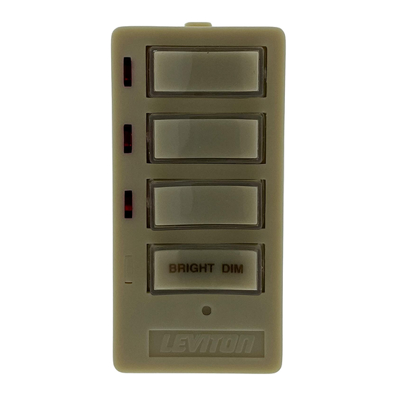 Leviton Decora Home Controls 16450 Installation Instructions